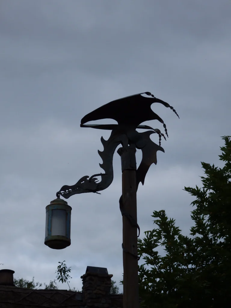 green dragon pub lantern